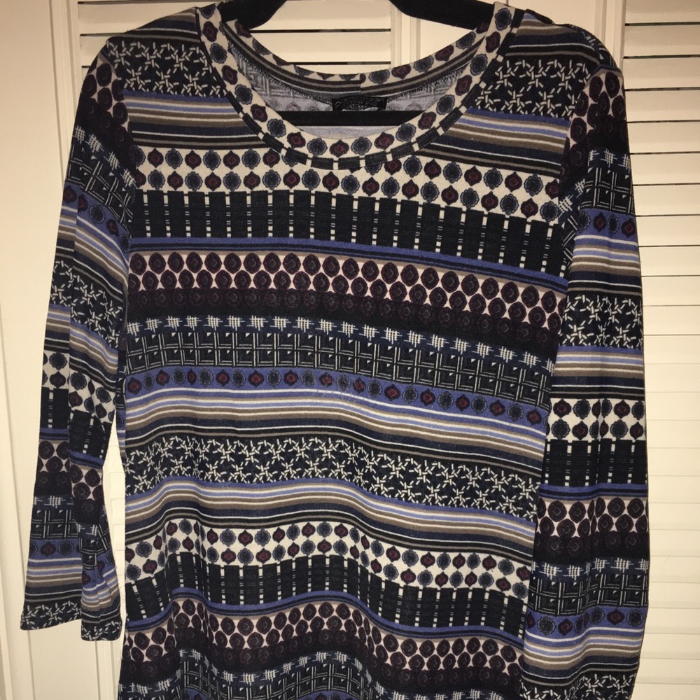 Stitch Fix Paper Moon Split Back Top